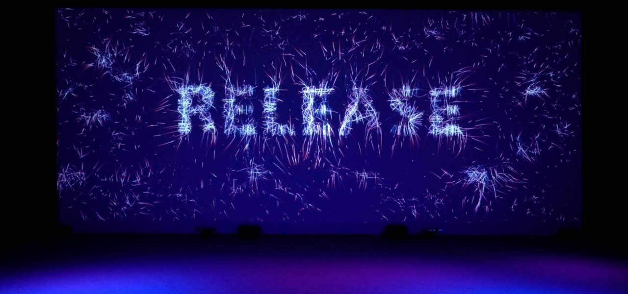 Interactive-Wall-With-The-Word-Release