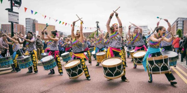 Carnaval-Drumming-Band-Performers