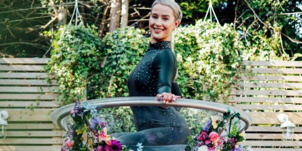 Giant-Floral-Martini-Glass-Dancer-Outdoor-Performance