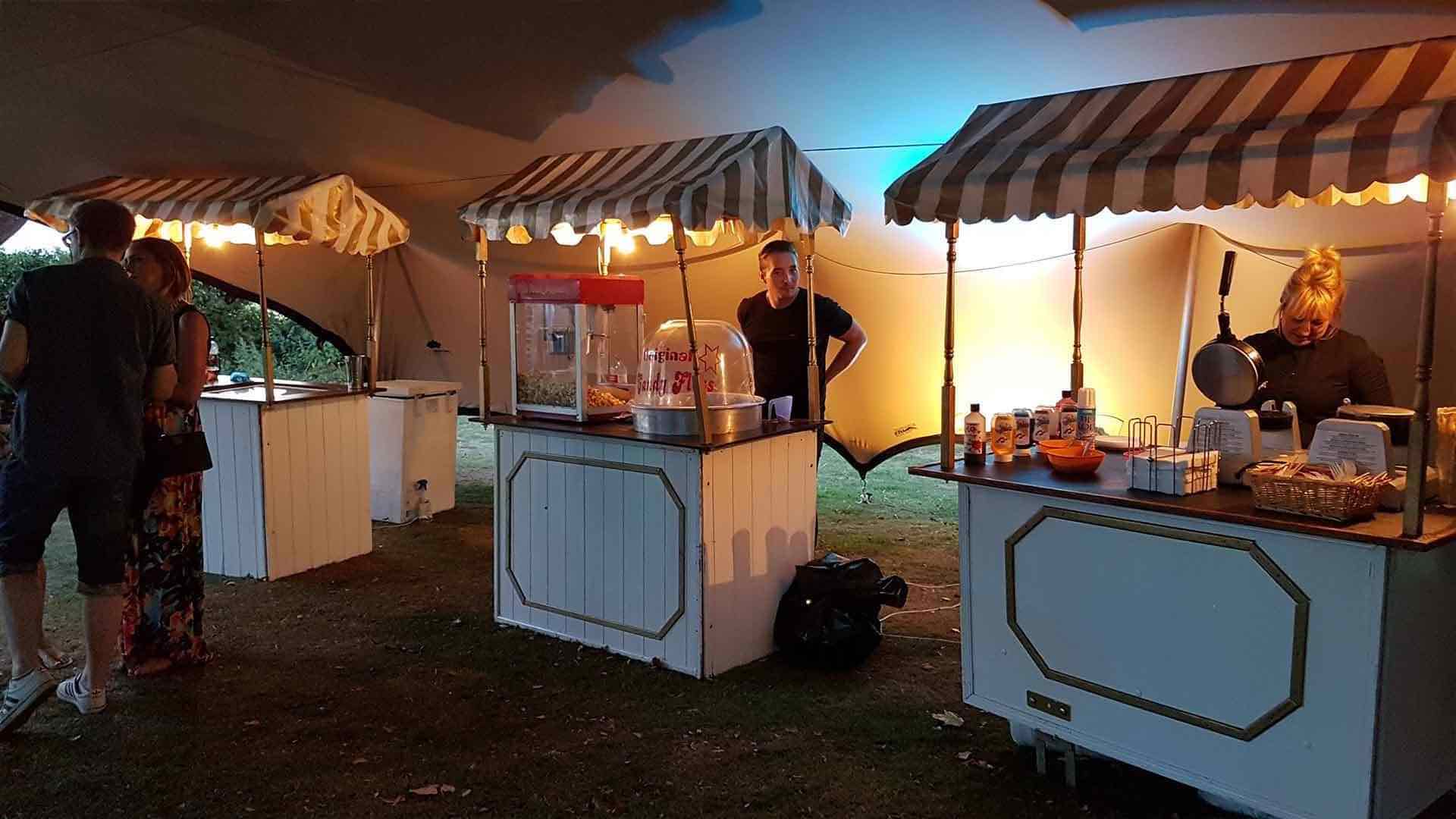 Festival catering carts perfect for pop-up events