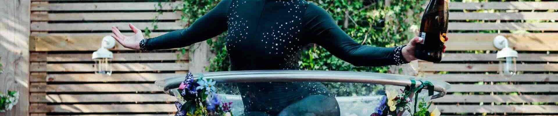 Giant-Floral-Martini-Glass-Dancer-Champagne-Server Giant-Floral-Martini-Glass-Dancer-Champagne-Server