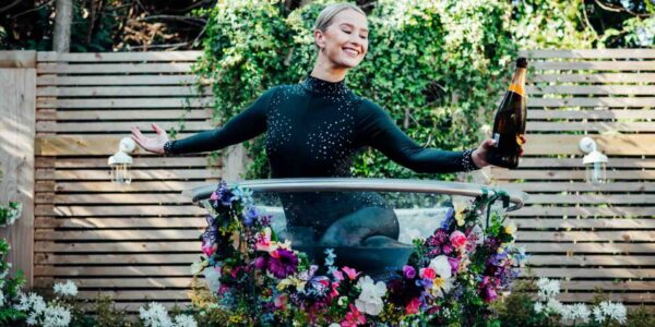 Giant-Floral-Martini-Glass-Dancer-Champagne-Server