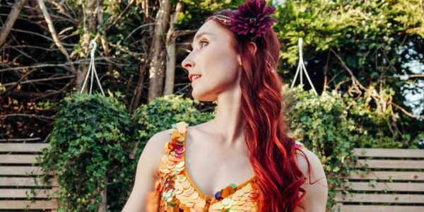Giant-Floral-Martini-Glass-Dancer-Performer