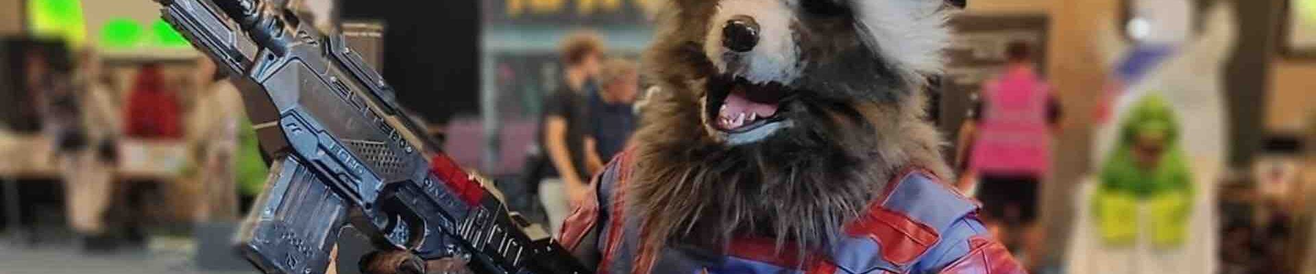 Rocket Raccoon Walkabout character Rocket Raccoon Walkabout character