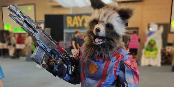 Rocket Raccoon Walkabout character