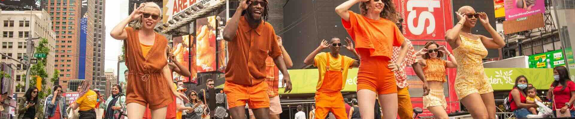 Choreographed-Roller-Disco-Troupe-Street-Performance Choreographed-Roller-Disco-Troupe-Street-Performance