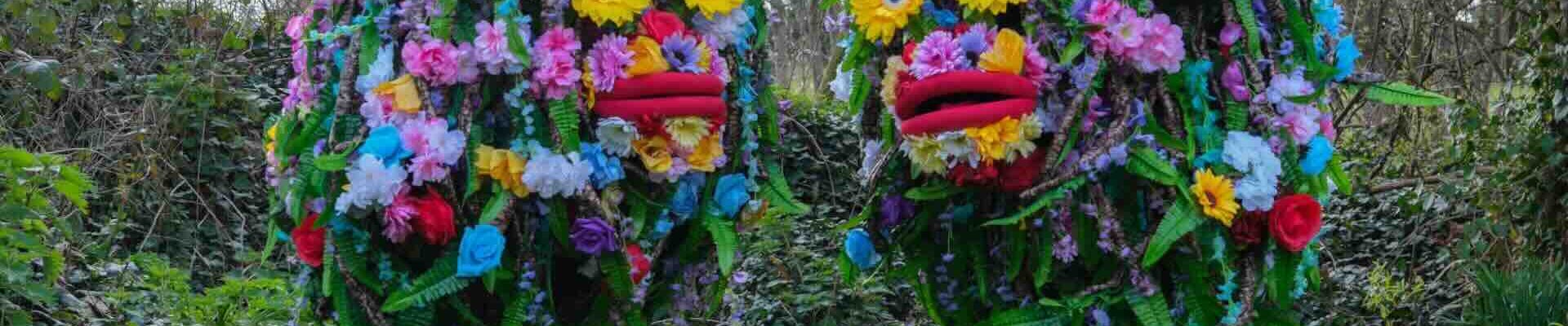 Flower-Tree-Puppets-For-Shopping-Centre-Events