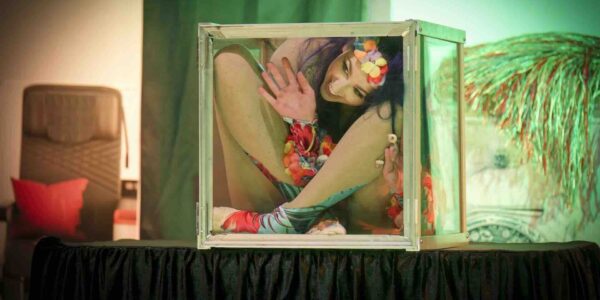 Glass-Box-Acrobat-Contortionist