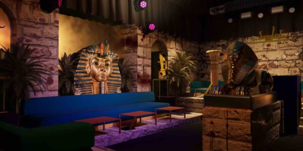 Egyptian themed concept design.