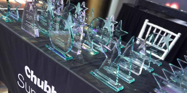Chubb Corporate Awards Ceremony Trophies