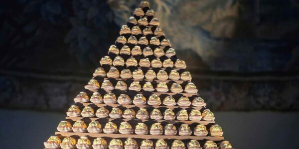 Chocolate Pyramid at the Chubb Gala Dinner