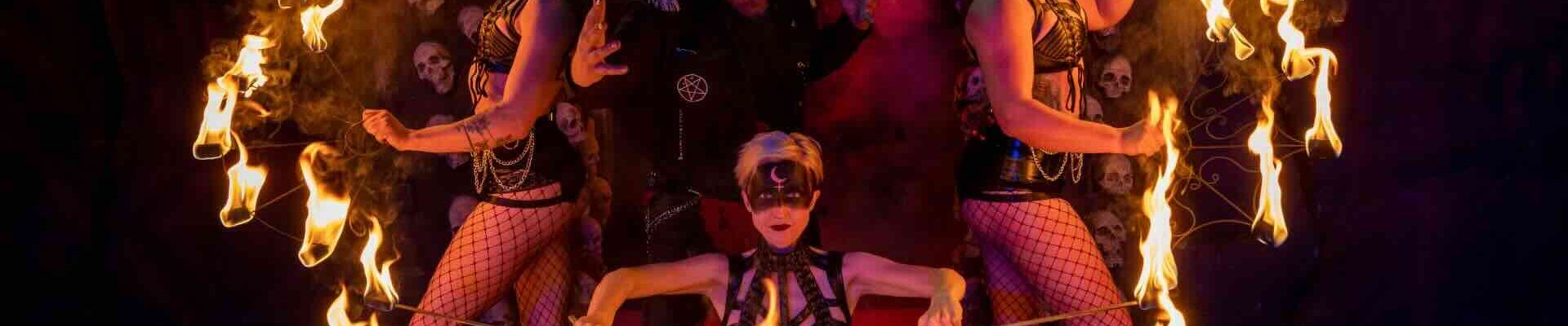 Hell-Themed-Stage-Show-Fire-performers Hell-Themed-Stage-Show-Fire-performers