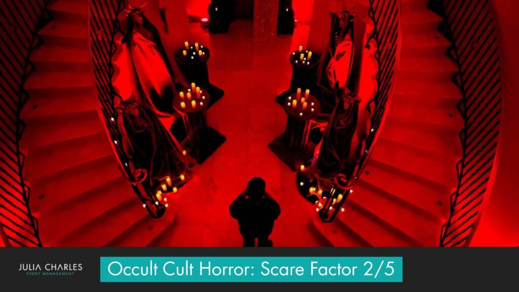 Occult Cult Horror Theme: scare factor 2/5.