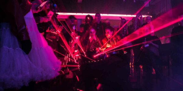 Immerse your audience in a world of light with this laser dance show.