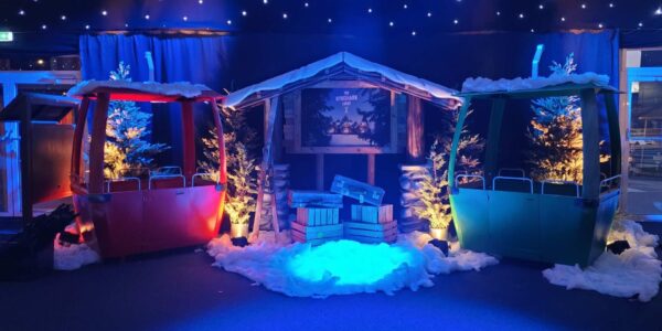 Bespoke real cable car set design.