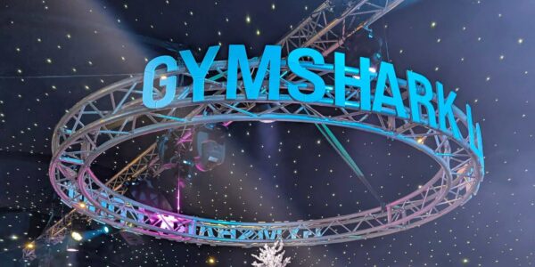 The GYMSHARK bar sign