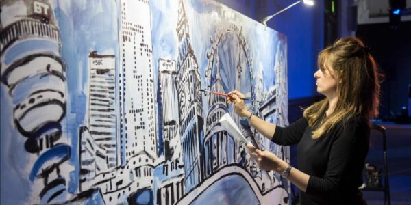Luxury-Live-Painter-Gala-Dinners