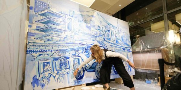 Luxury-Live-Painter-Product-Launch