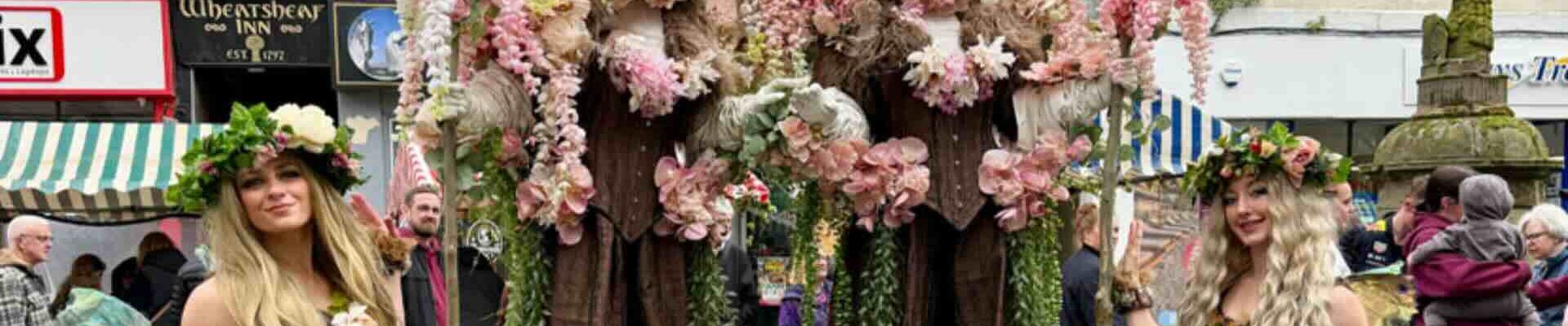 Masquerade-Stilt-Walking-Floral-Trees-Gala-Dinners Masquerade-Stilt-Walking-Floral-Trees-Gala-Dinners