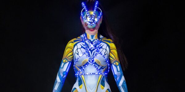 Sci-Fi-LED-Roaming-Hostesses