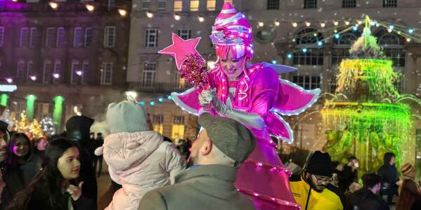 Flamboyant-LED-Stilt-Fairies-Christmas-Themed-Events