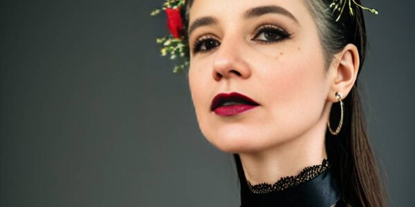 AI-Photo-Booth-Hire-Halloween-Floral-Crown-Portrait