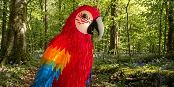 Giant-Parrot-Walkabout
