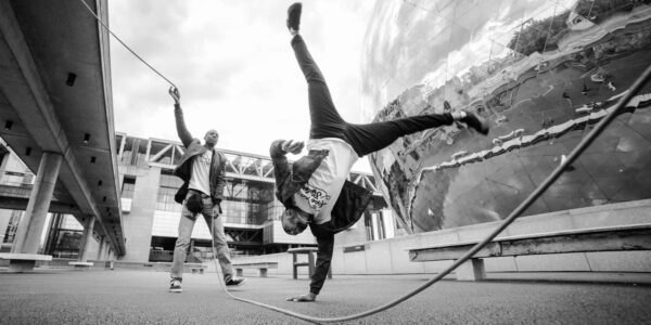 Double-Dutch-Handstand-Trick-Black-And-White